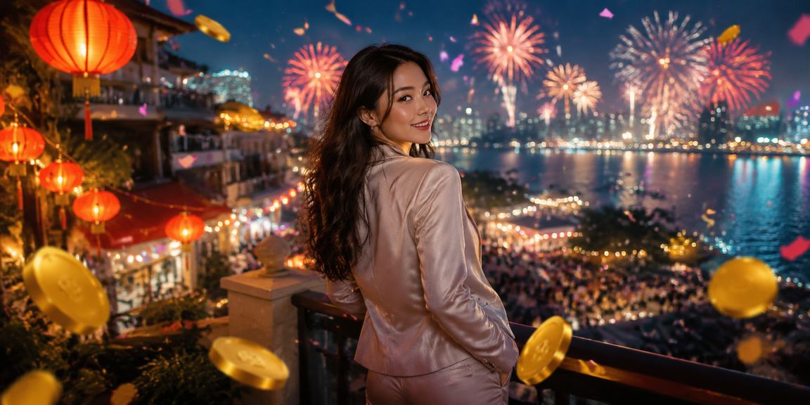 Không gian giải trí tại Hà Nội với đèn lồng và điện thoại mở trang hỗ trợ